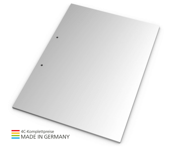 Schreibblock green+blue A4, 50 Blatt mit 2-fach Abheftlochung