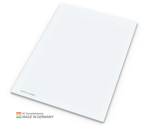 Schreibblock Bestseller A4, 50 Blatt