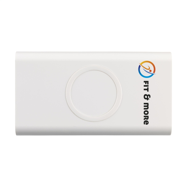 Wireless Powerbank 8000 C kabelloses Ladegerät weiß