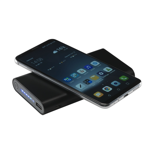 Wireless Powerbank 8000 C kabelloses Ladegerät schwarz