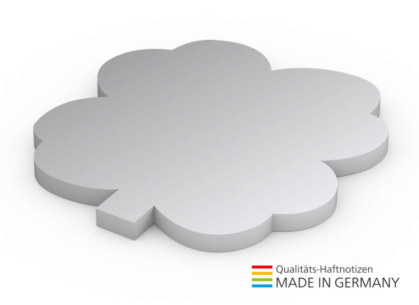 Form aus 100 x 72 mm, 100 Blatt, Kleeblatt