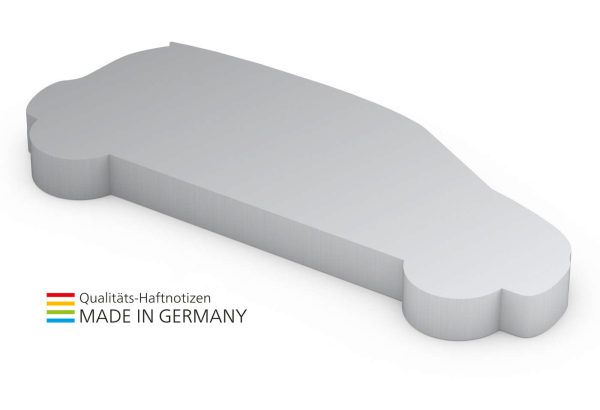 Form aus 125 x 72 mm, 100 Blatt, Auto