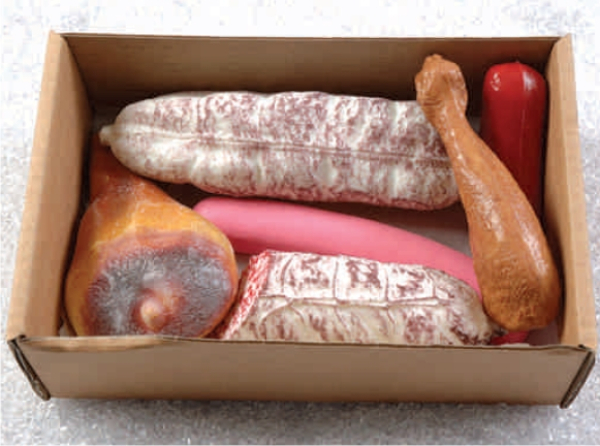 Würste, Schinken Set, 6-tlg., Box