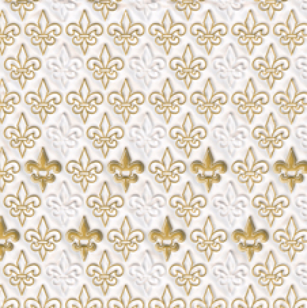 Napkins "lily gold" 33 x 33 cm