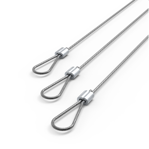 Edelstahldrahtseil Ø3.0mm, 1,5 m