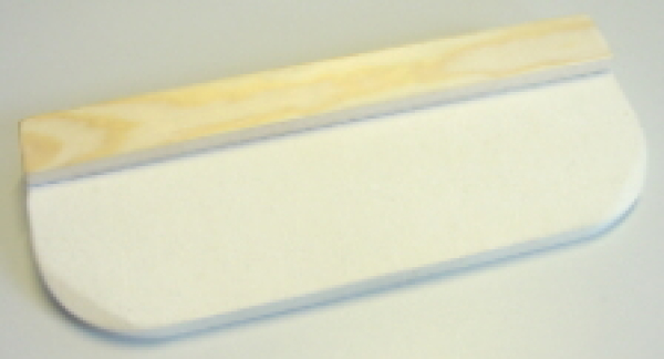 Filzrakel mit Holzgriff 26 cm
