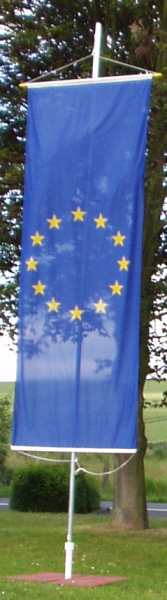 Bannerfahnen Europa 80 x 200 cm