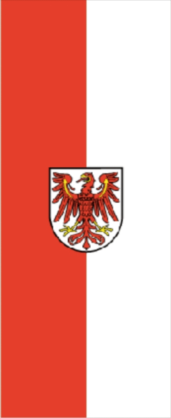 Brandenburg banner rental flag 150 x 400 cm