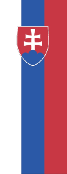 Slowakei Banner-Leihfahne 150 x 400 cm