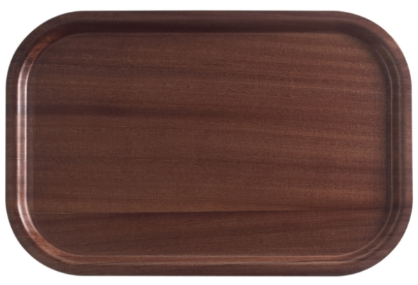 Holz Tabletts, rechteckig, 60er Serie, 45x32 cm