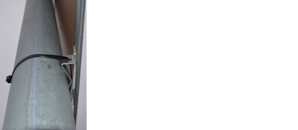 Plakatträger Laternenmast DIN A1 mit Kantenschutz