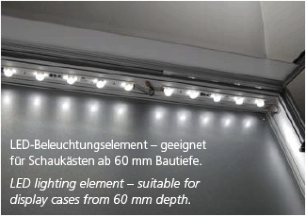 Modell TN Röhre/LED Beleuchtung 240 VAC