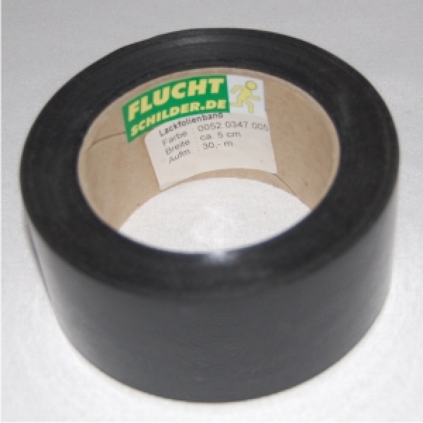 Paint films tape black 30 m x 5 cm
