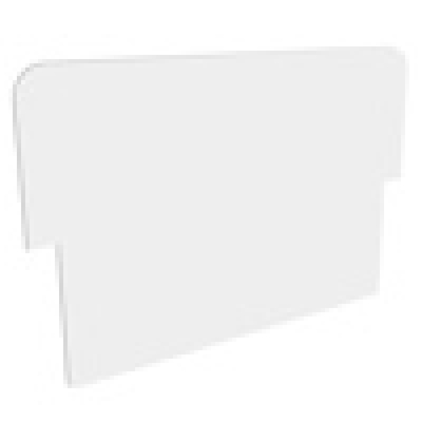 Logo plate A1 for poster stand