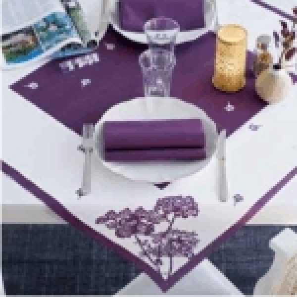 Duni motif center tablecloth, DUNICEL®, 84 x 84 cm
