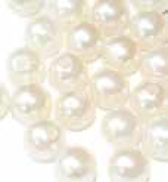 Perlen lose, 1,5 cm Durchmesser, creme