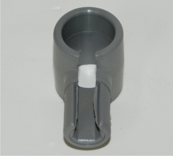 Quer-Rohrverbinder 26,7 mm Kunststoff