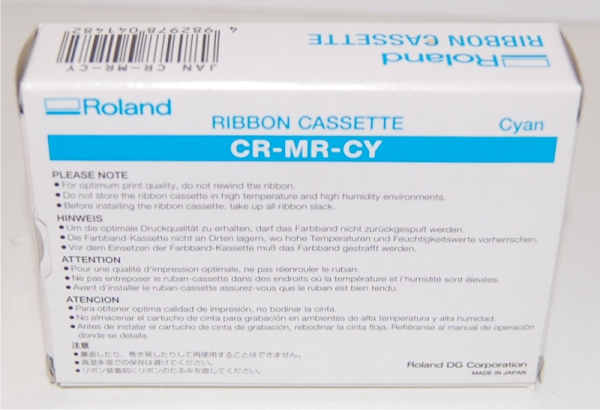 Roland Ribbon Cassette, cyan