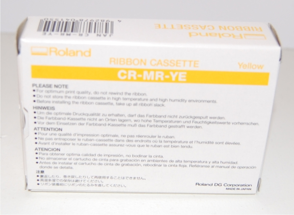 ROLAND ribbon Cassette, yellow