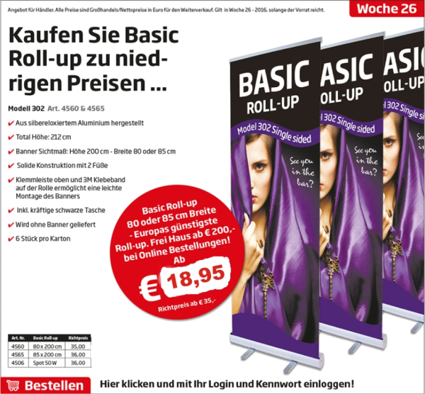 Roll-up 302-4560-80 x 200 cm