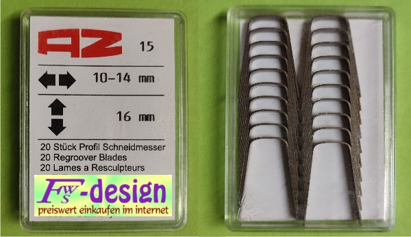 Profilmesser Winkel Typ 15