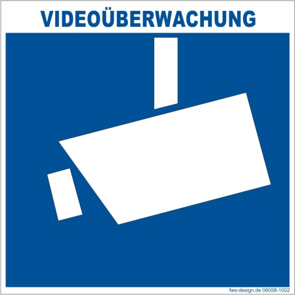 "Videoüberwachung" - Kunststoff