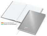Note-Book x.press A5, matt-silber
