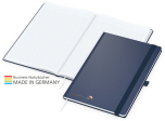 Vision-Book White Bestseller A4, dunkelblau inkl. Kupfeprägung