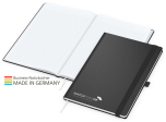 Vision-Book White Bestseller A4, schwarz inkl. Silberprägung