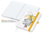 Match-Book White Bestseller A4 Natura individuell, gelb