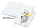 Match-Book White Bestseller A5 Natura individuell, weiß
