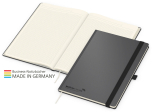 Vision-Book Creme Bestseller A4, anthrazit inkl. Prägung schwarz-glänzend