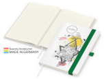 Match-Book Creme Bestseller Natura individuell A5, grün