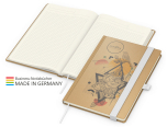 Match-Book Creme Bestseller Natura braun-individuell  A5, weiß