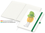 Match-Book green+blue A4 Cover-Star Recycling-Matt, grün