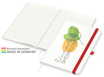Match-Book green+blue A4 Cover-Star Recycling-Matt, rot