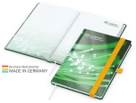 In-Book Round Bestseller A5, gloss-individuell, gelb