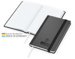 Easy-Book Comfort Bestseller Pocket, schwarz inkl. Prägung schwarz-glänzend