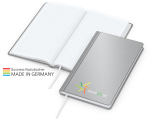 Easy-Book Basic Bestseller Pocket, silber inkl. Siebdruck-Digital
