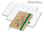 Match-Hybrid White Bestseller A4, Natura braun-individuell, grün