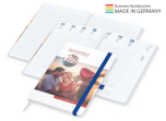 Match-Hybrid White Bestseller A4, Cover-Star gloss-individuell, mittelblau