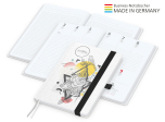 Match-Hybrid White Bestseller A5, Natura individuell, schwarz