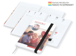 Match-Hybrid White Bestseller A5, Cover-Star gloss-individuell, schwarz