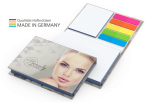 Prag White Bestseller Bookcover matt-individuell, Farbschnitt blau