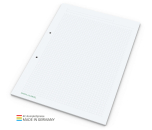 Schreibblock Bestseller A4, 50 Blatt mit 2-fach Abheftlochung