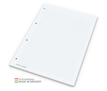 Schreibblock Bestseller A4, 50 Blatt mit 4-fach Abheftlochung
