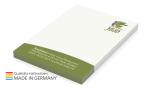 Haftnotiz Basic green+blue 50 x 72 mm