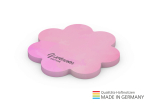Form aus 72 x 72 mm, 50 Blatt, Blume