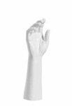 Tischhand, Herr, 34 cm, weiss