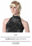 Damenperücke Lin hellblond